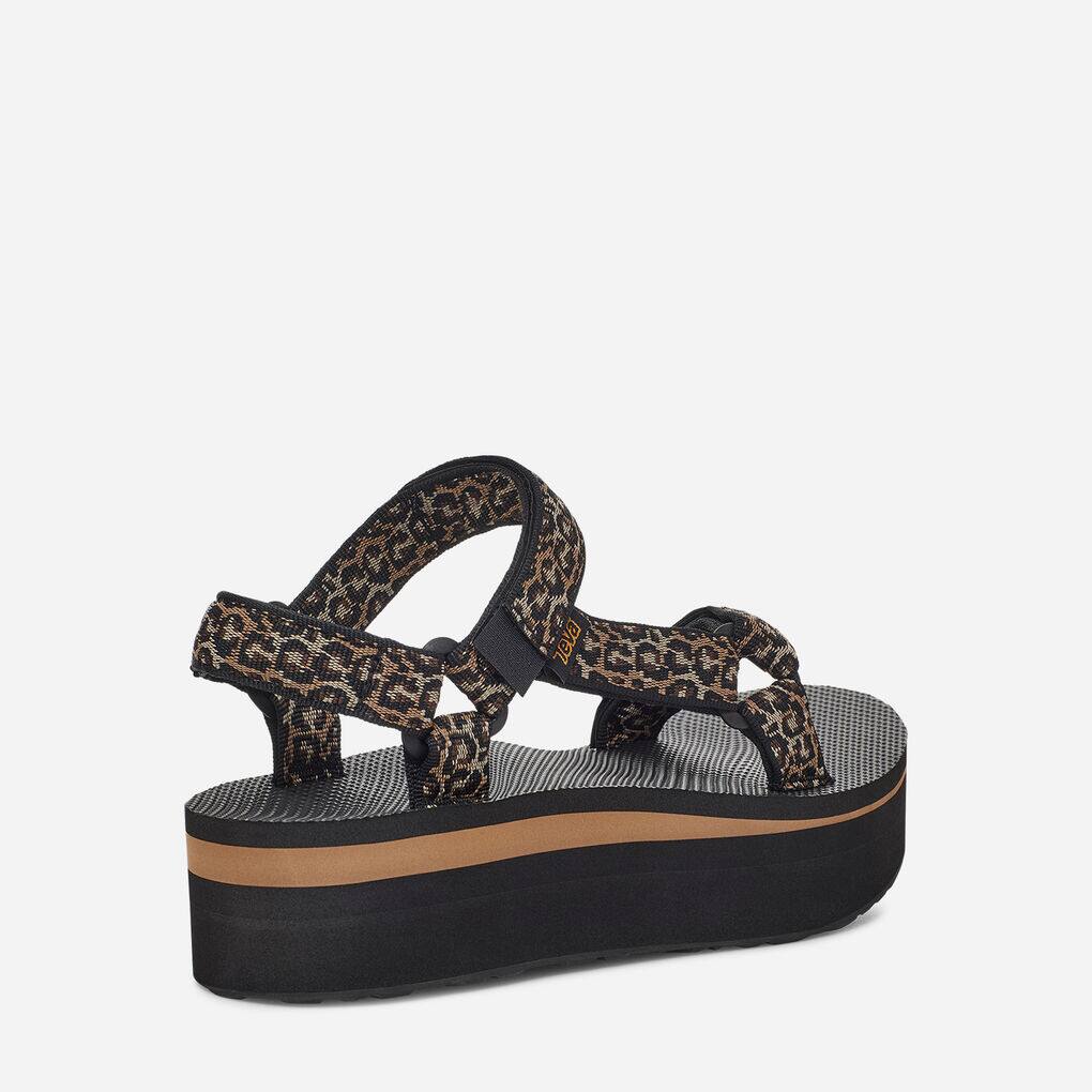 Teva Plateau Sandalen Nederland - Teva Flatform Universal Dames Leopard