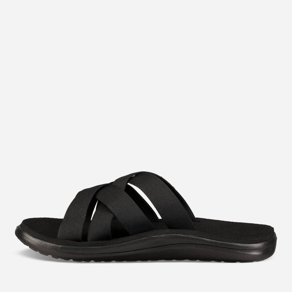 Teva Slippers Kopen - Teva Voya Slide Heren Zwart